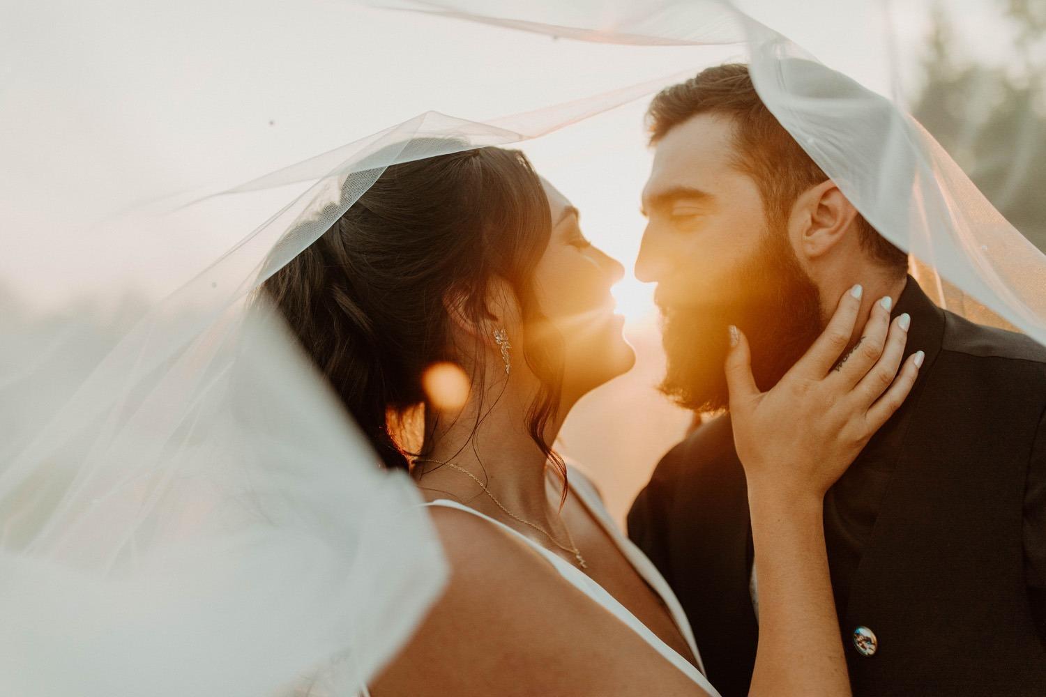 عکاسی عروسی در فضای باز