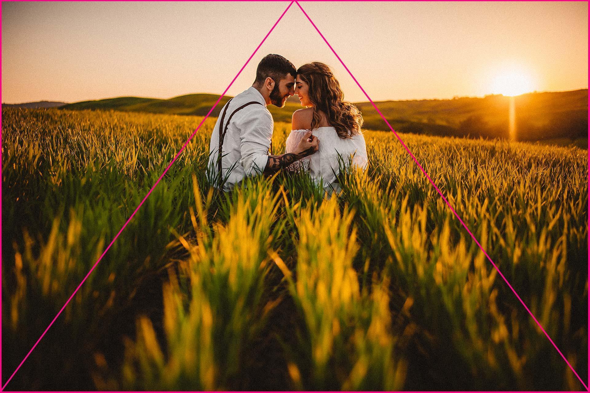 ترکیب ‌بندی حرفه ‌ای در عکاسی عروسی