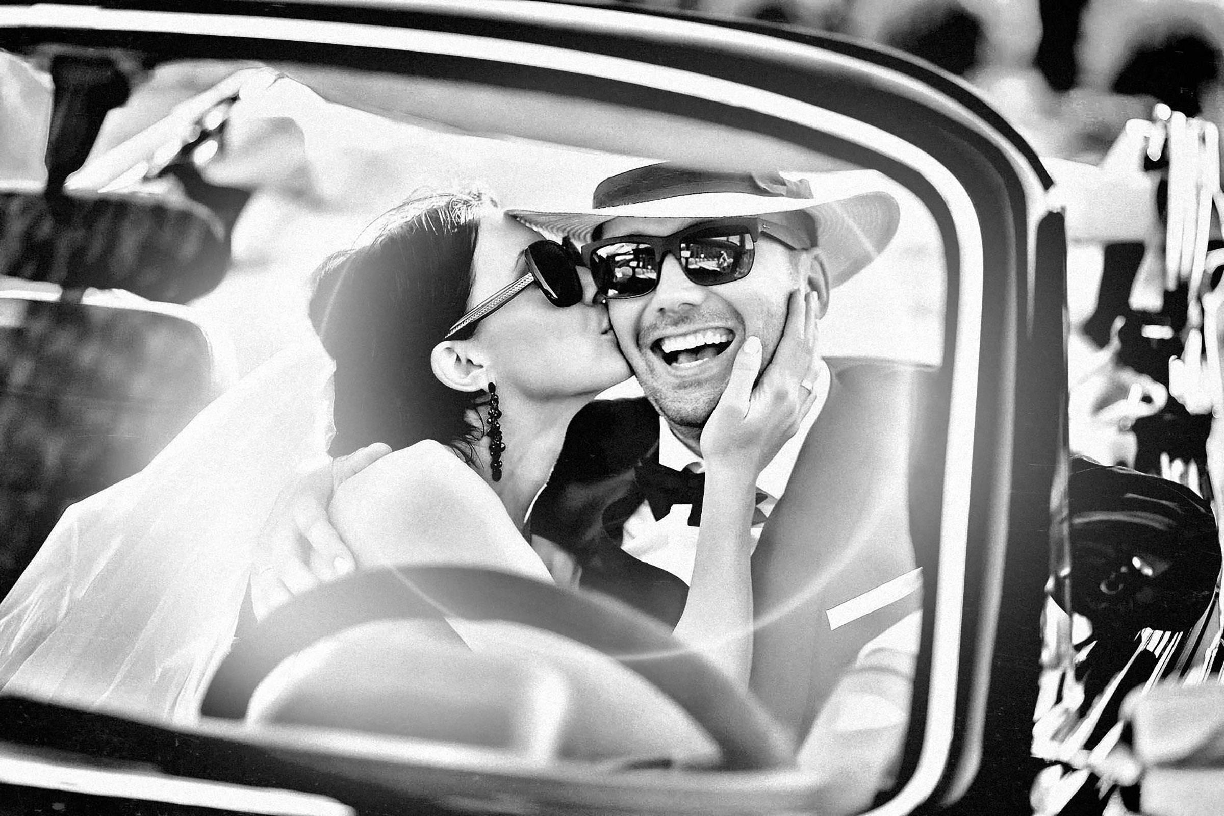 ایده های عکاسی با ماشین عروس